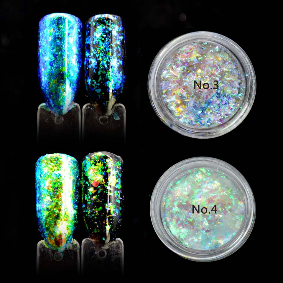 Aafke Chameleon Flakes for Nails Shinning
