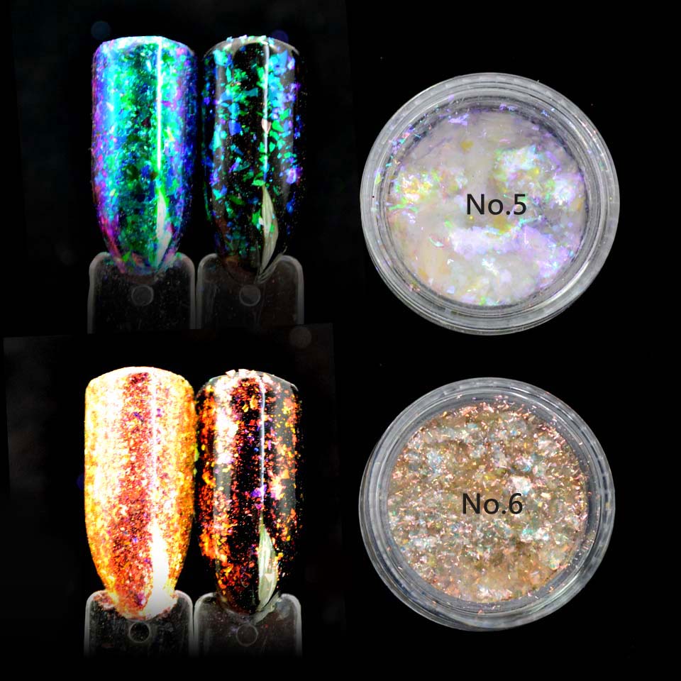 Aafke Chameleon Flakes for Nails Shinning