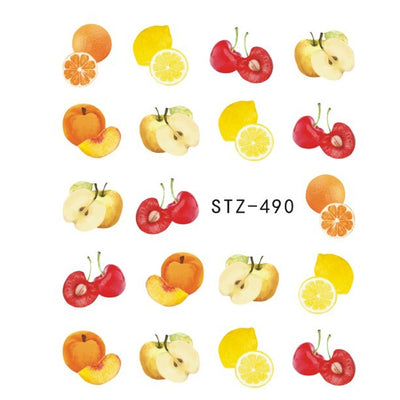 Water Transfer Sticker Nail Art