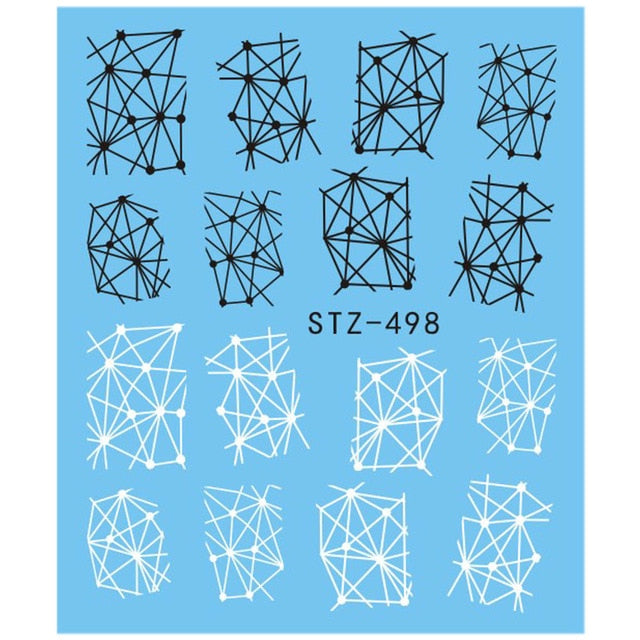 Water Transfer Sticker Nail Art