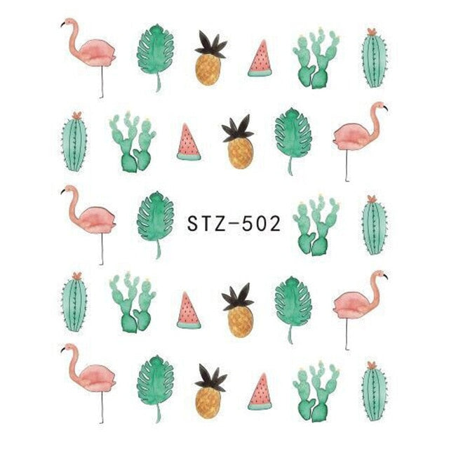 Water Transfer Sticker Nail Art