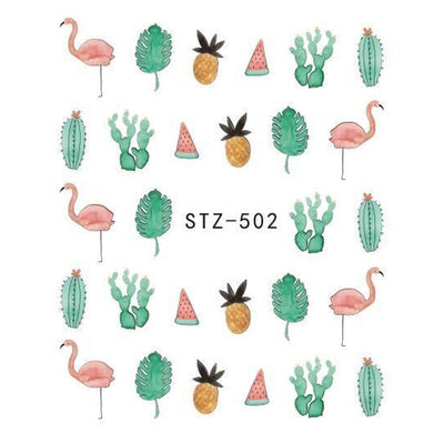 Water Transfer Sticker Nail Art