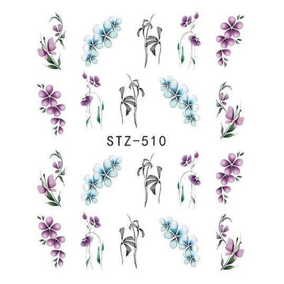 Water Transfer Sticker Nail Art