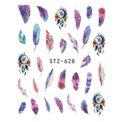 Water Transfer Sticker Nail Art