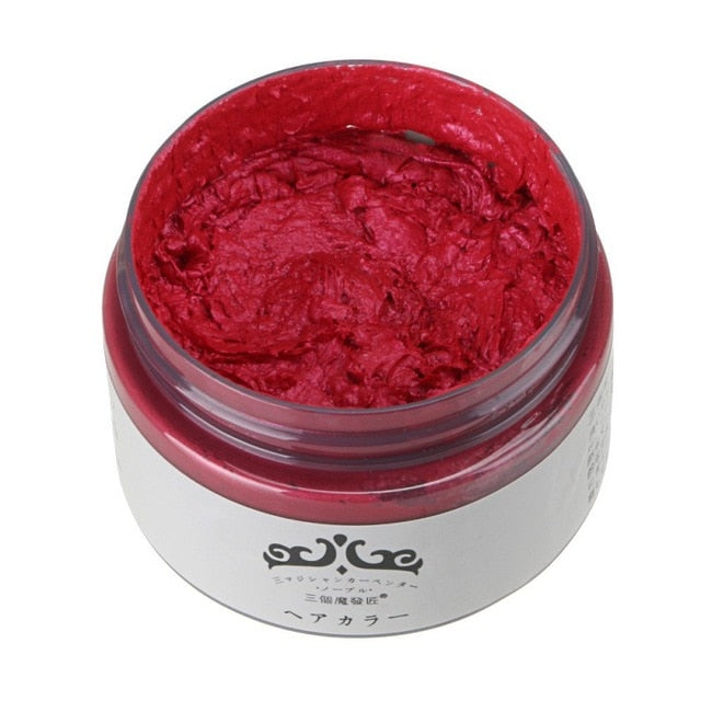 Molding Paste Seven Colors Hair Dye Wax