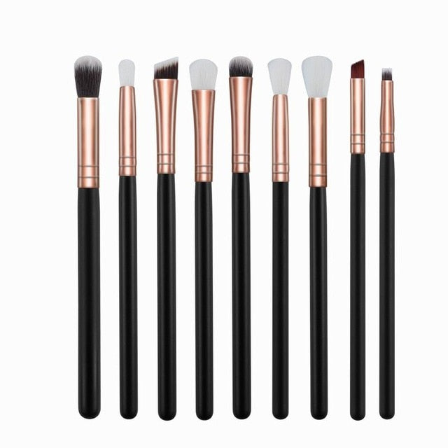 15pcs Pink Makeup Brushes Set