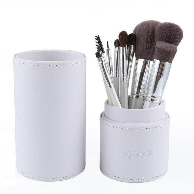 15pcs Pink Makeup Brushes Set