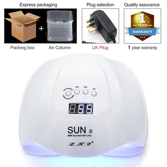 UV LED Nail Lamp Gel Polish Curing Lamp