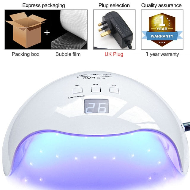 UV LED Nail Lamp Gel Polish Curing Lamp