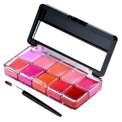 10 Colors Beauty Make Up Lipsticks