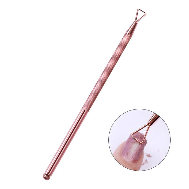 Rose Gold Nail Cuticle Pusher