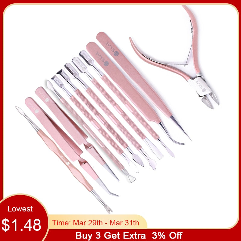 Rose Gold Nail Cuticle Pusher